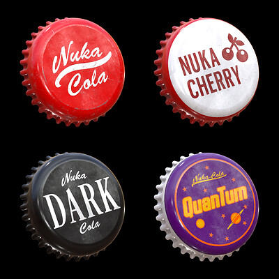 ArtStation - Nuka Cola Bottlecaps