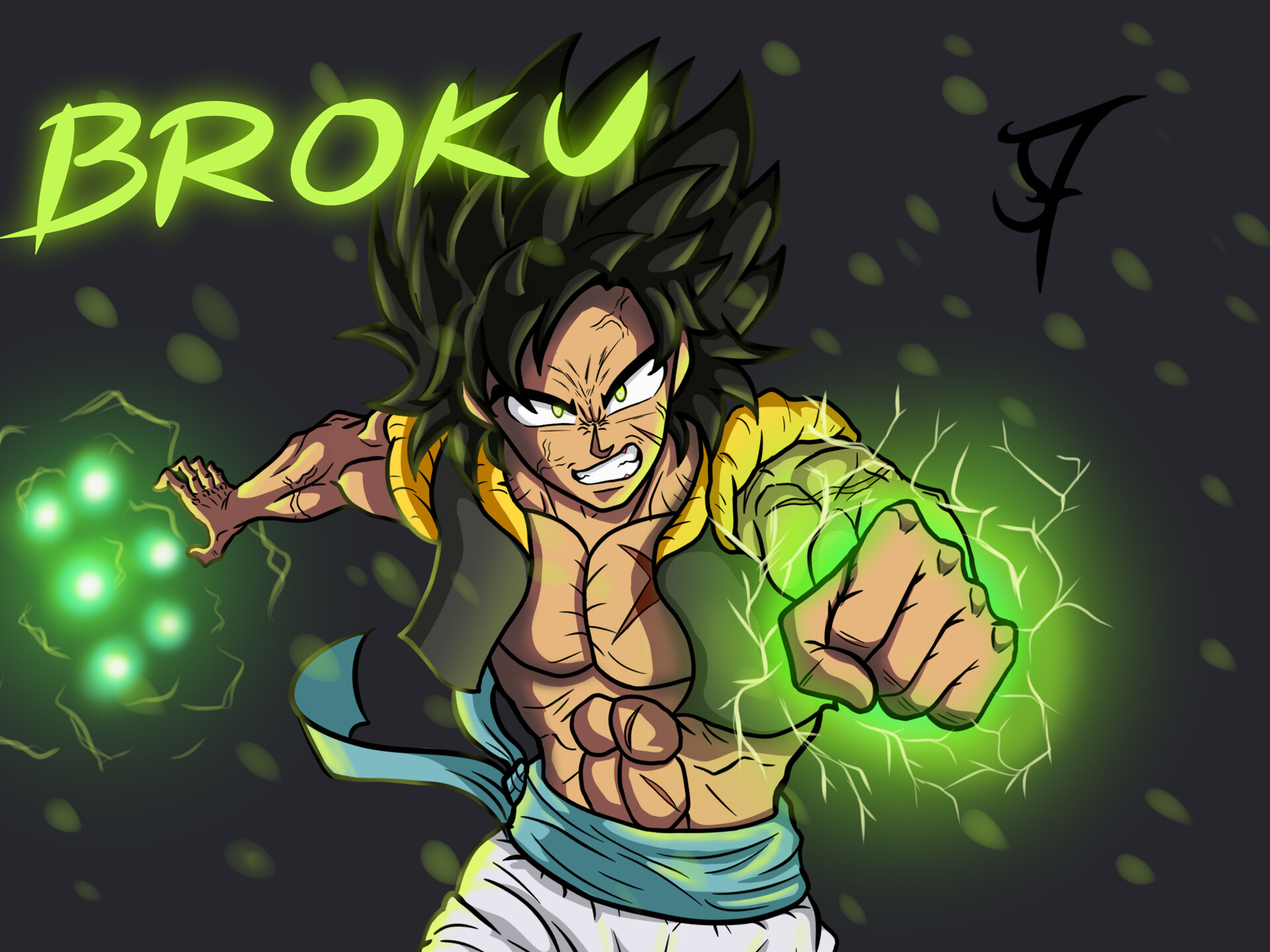 Jarron Seven - Goku and Broly Fusion