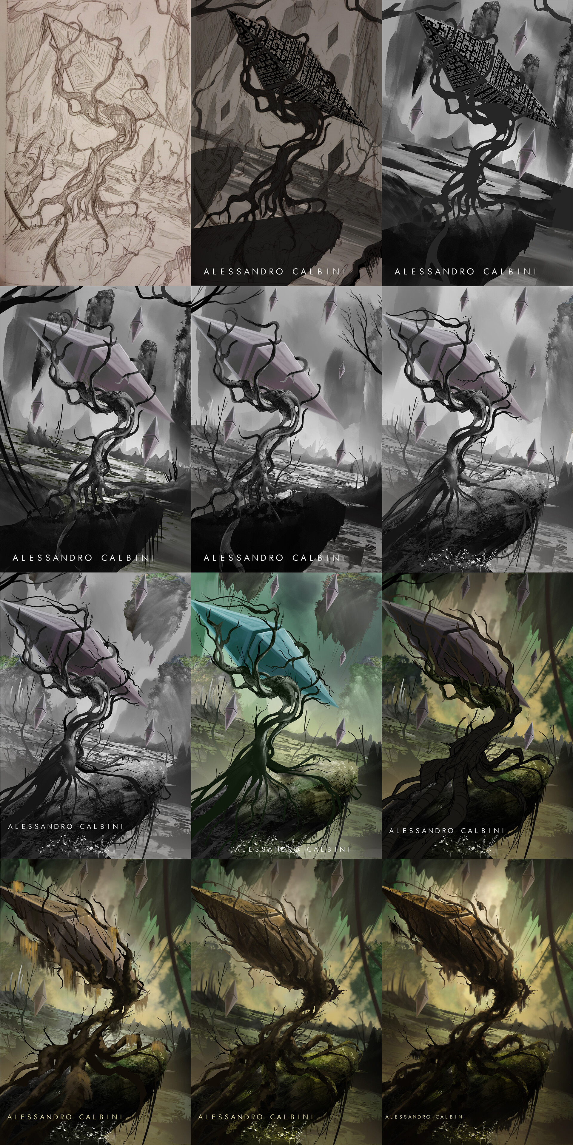 ArtStation Zendikar Swamp