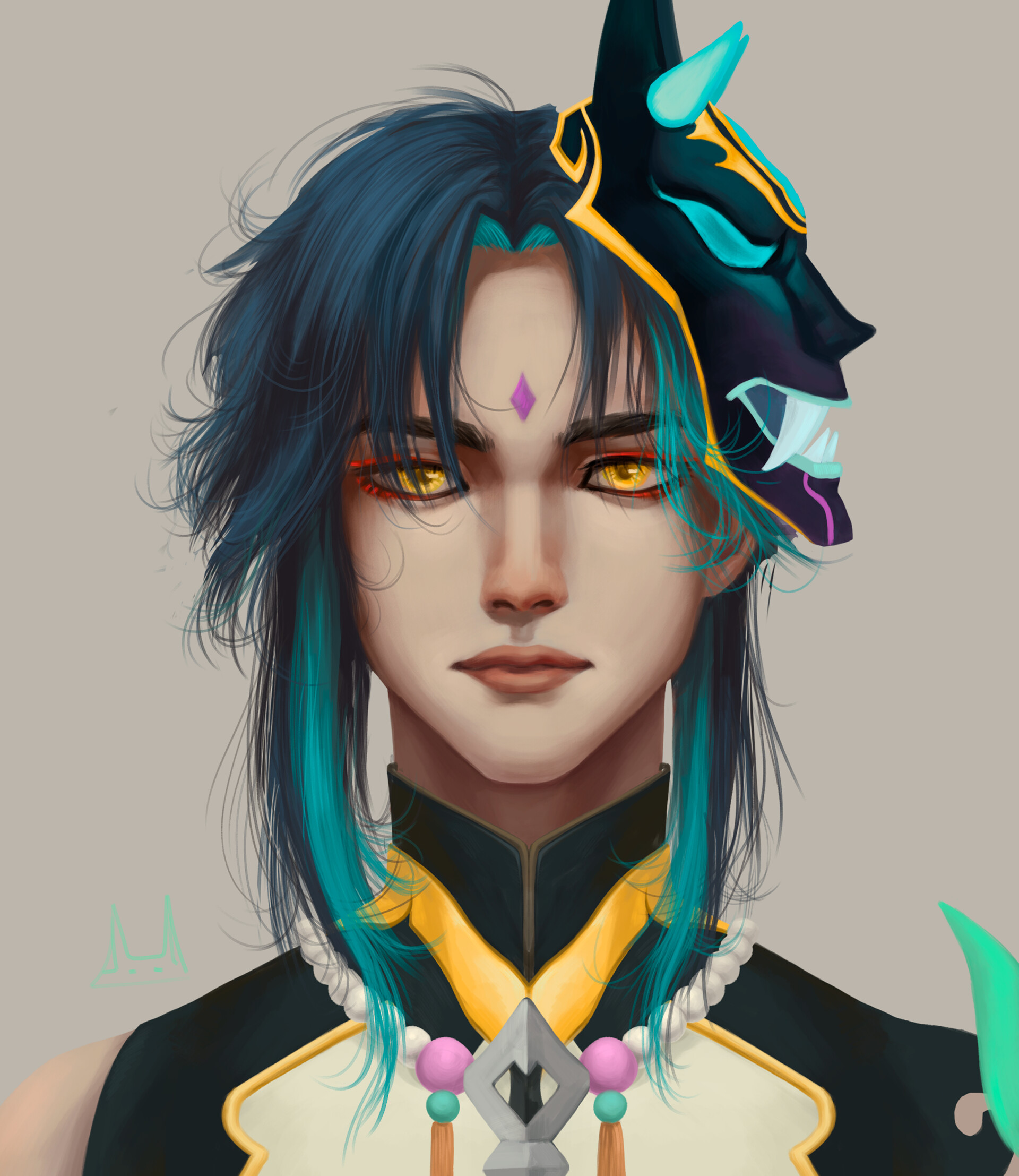 ArtStation Xiao Genshin Impact