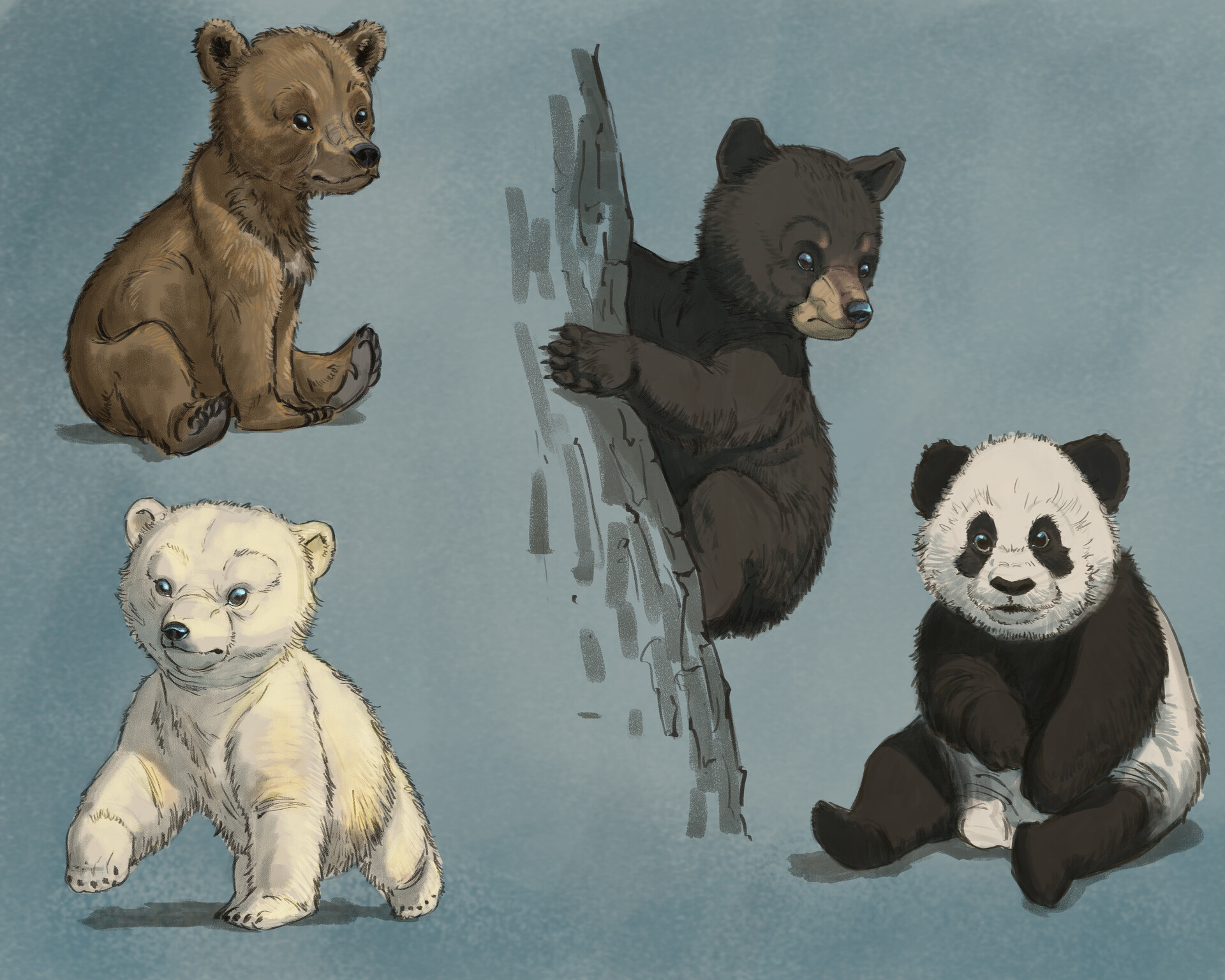 ArtStation Bear Cubs