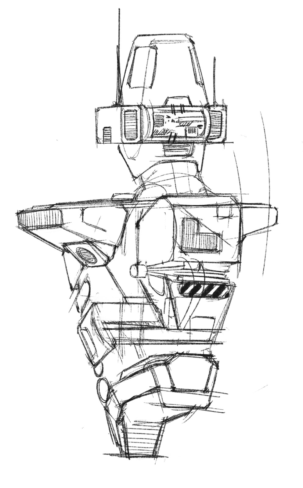 Sixth Iteration. Final detaiiling ahead of the proper design.