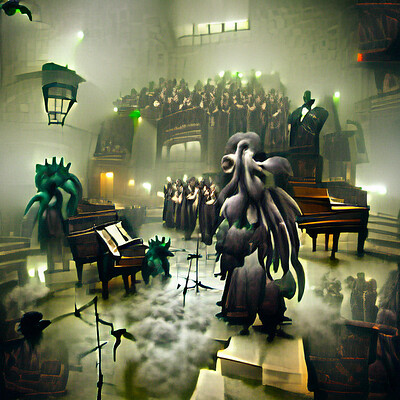 Mere thoughts cthulhu choir