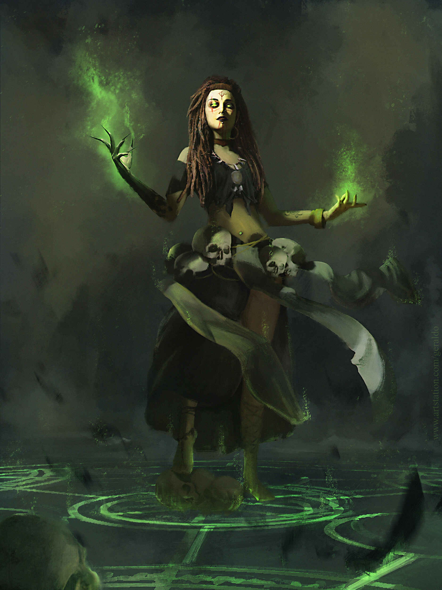 Witch artwork outlet