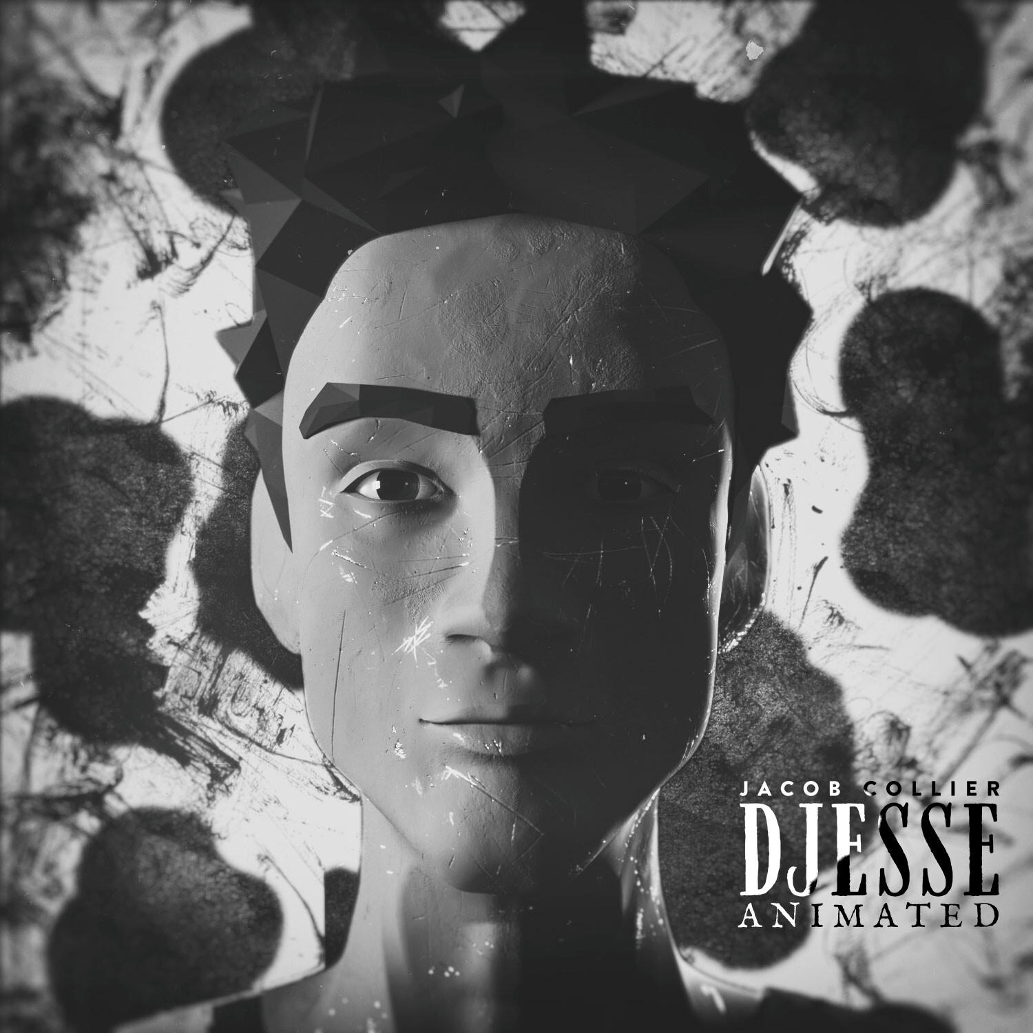 Portrait made as a Djesse style album cover