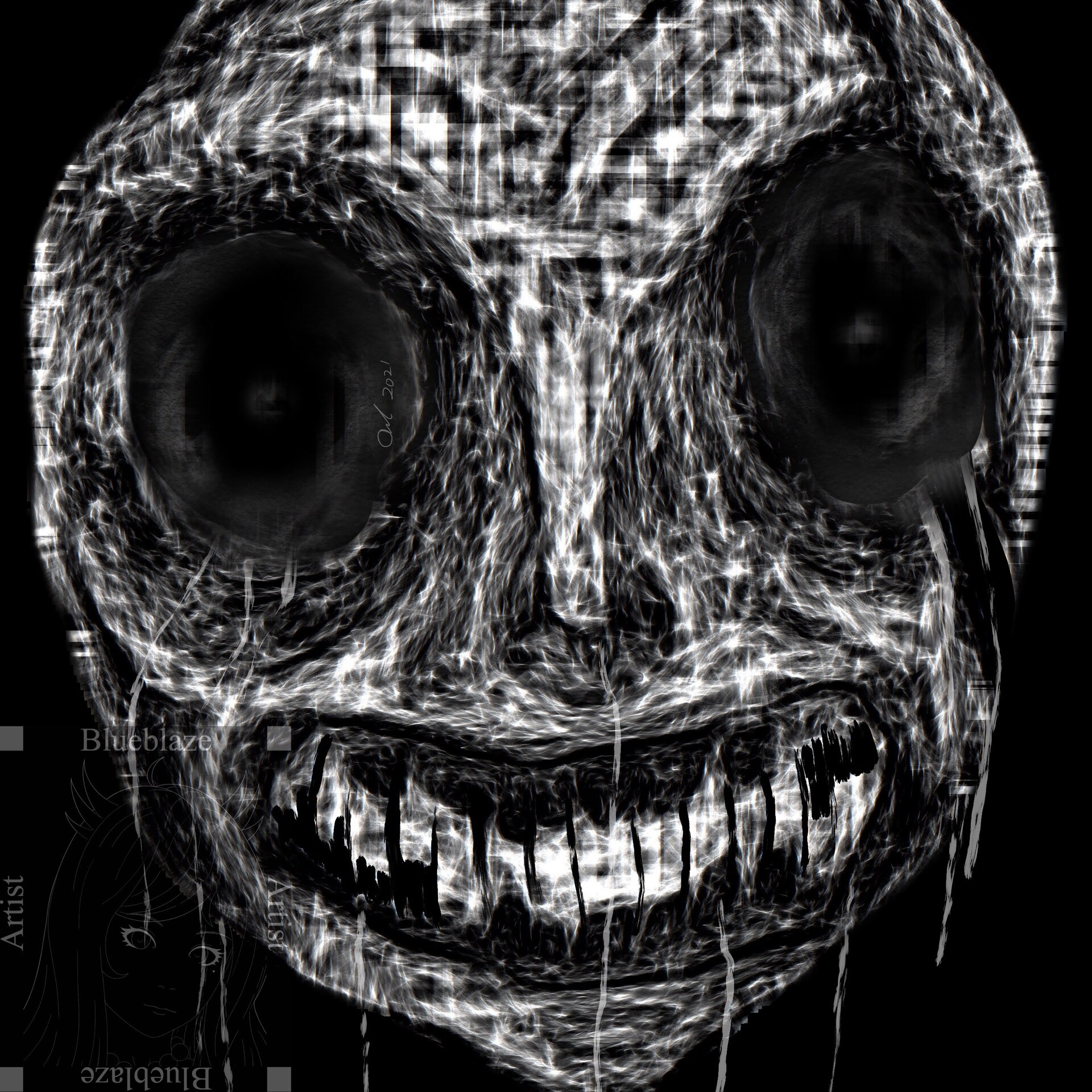 Scary Terror Face - Roblox