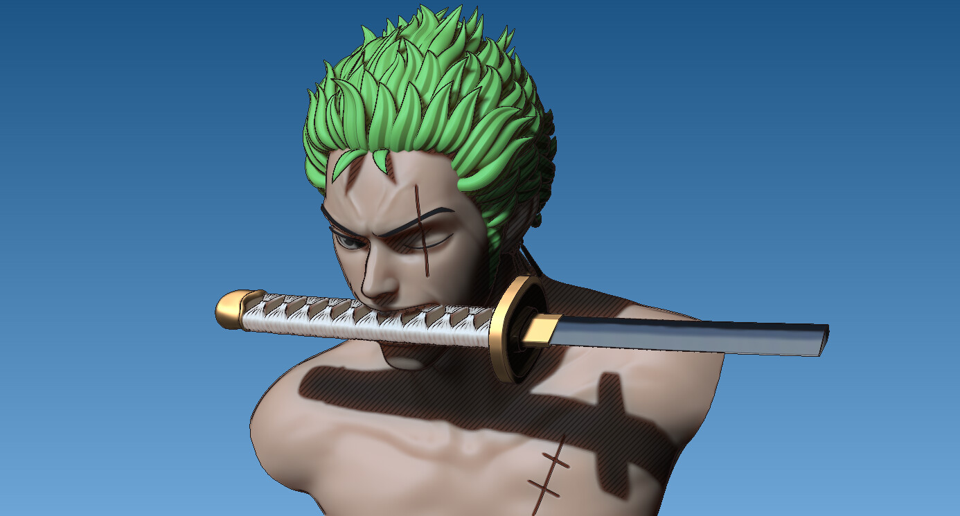 ArtStation - Roronoa Zoro (ロロノア·ゾロ)