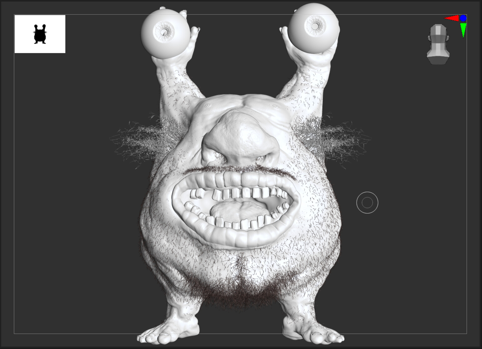 Artstation Krumm From ahh Real Monsters