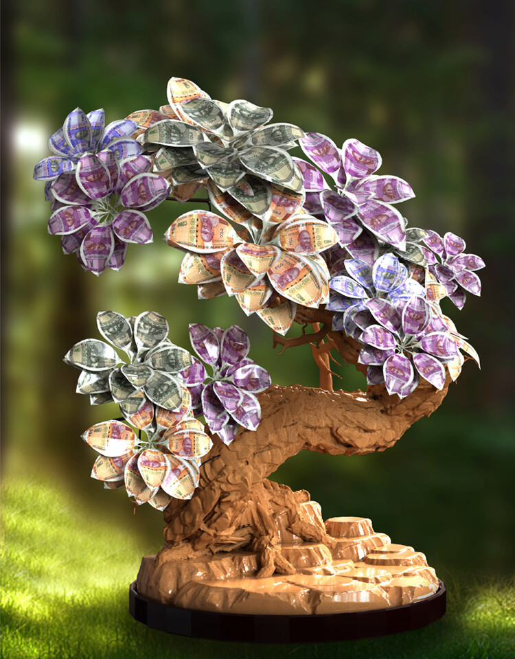 Tribal shop money tree