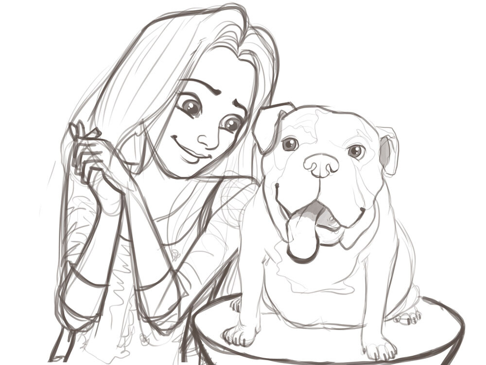 ArtStation - Disney Family Portraits