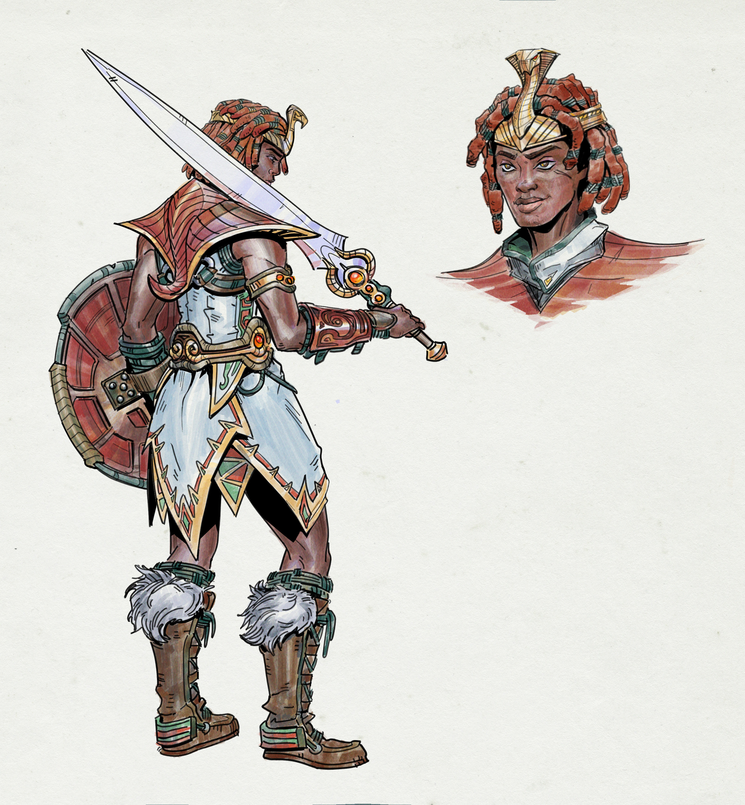 Tee-La, Warrior Goddess