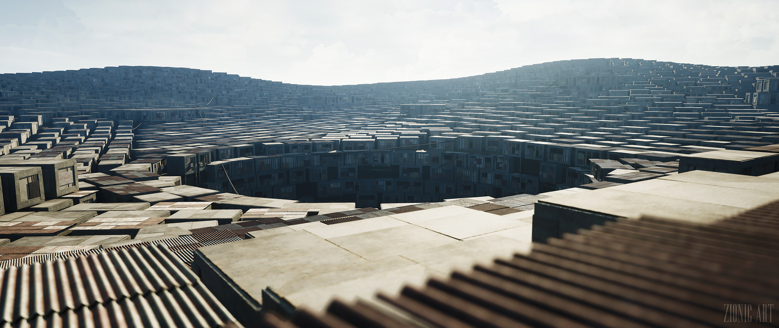 Matt Pollard The Pit 3D Environment