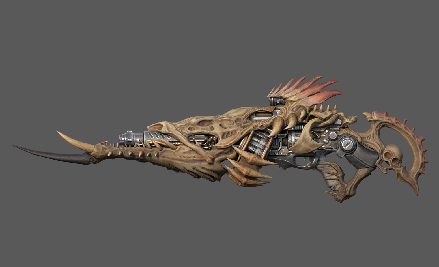 ArtStation bone gun