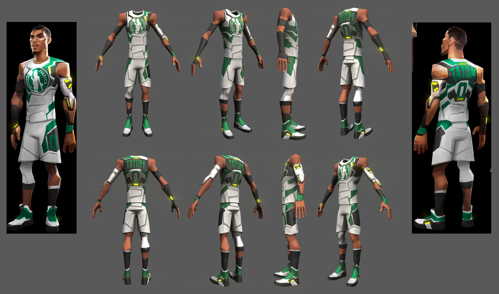 NBA Tatum body sculpt/texture 