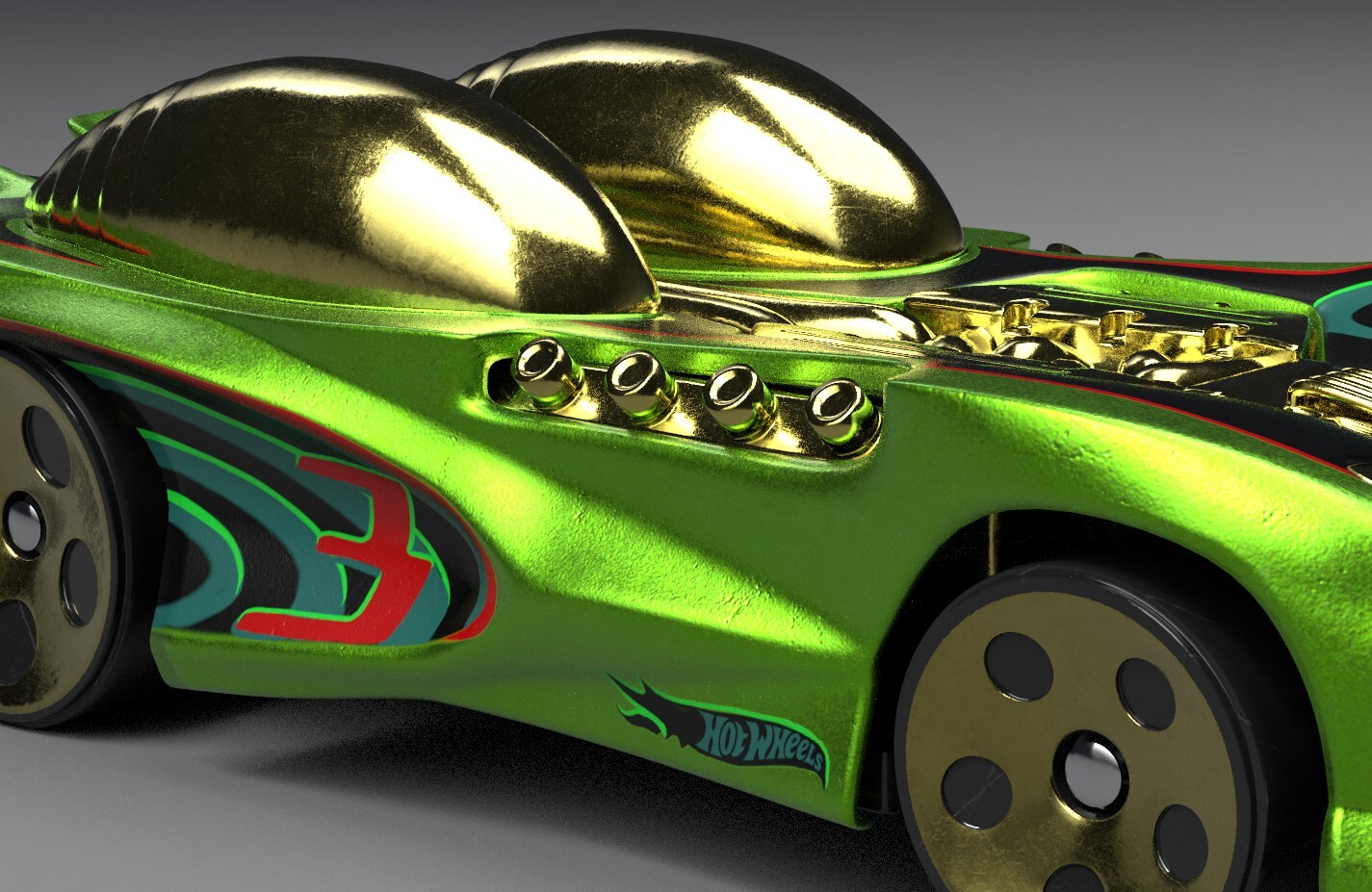 Robert Pavic Hot Wheels Splittin Image II 3D Model