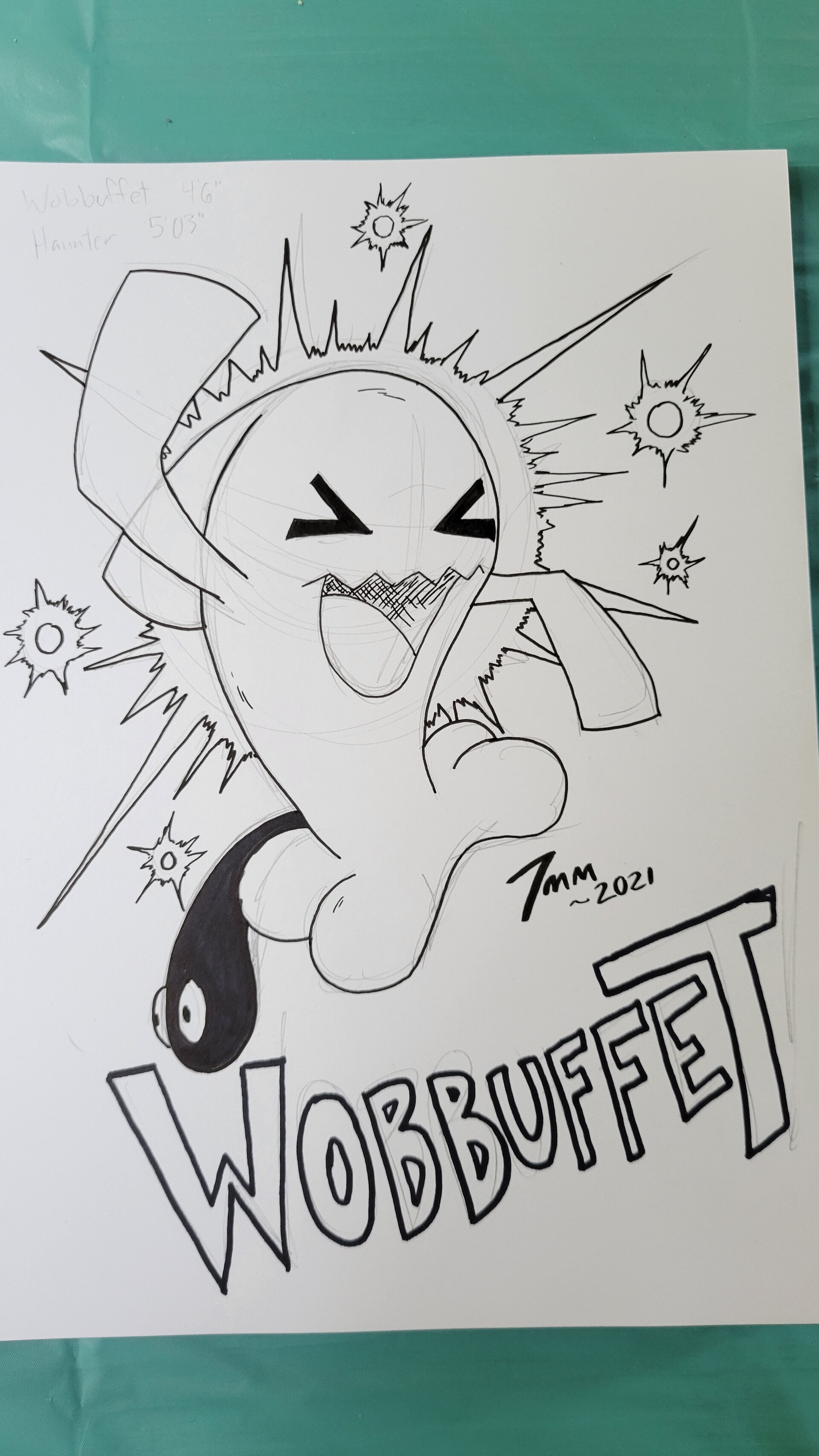 Artstation - Pokemon: Wobbuffet (Fan Art)