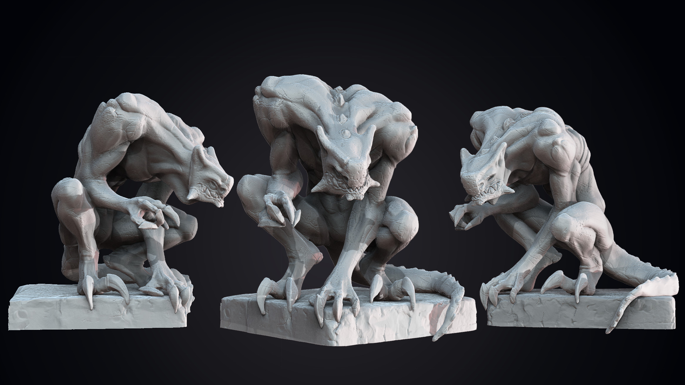 Z-Brush renders