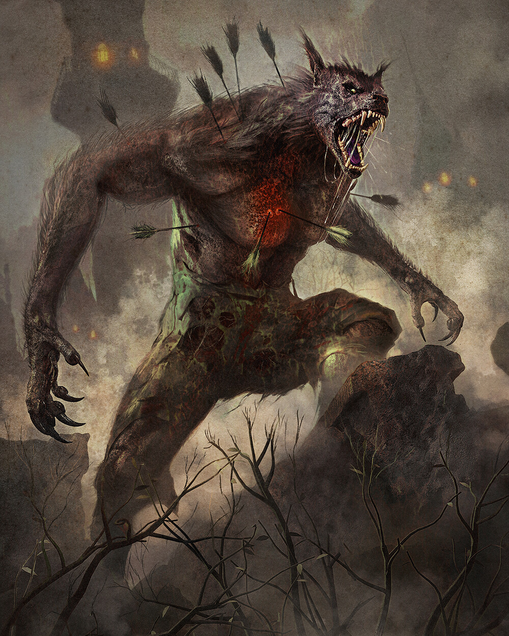 ArtStation - Werewolf