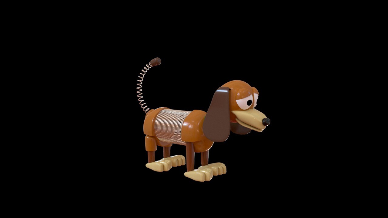 ArtStation - Slinky Dog - toy story