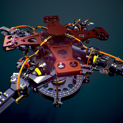 UH 60 Main Rotor in MoI3D