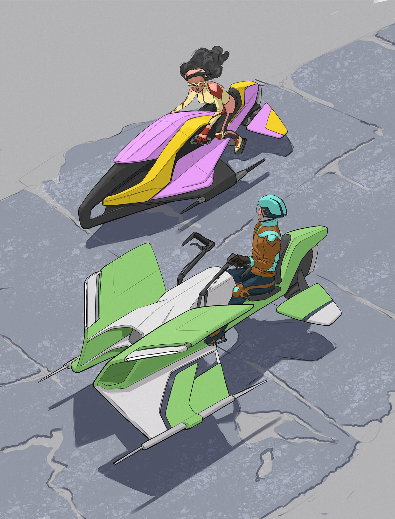 ArtStation - Out for a ride