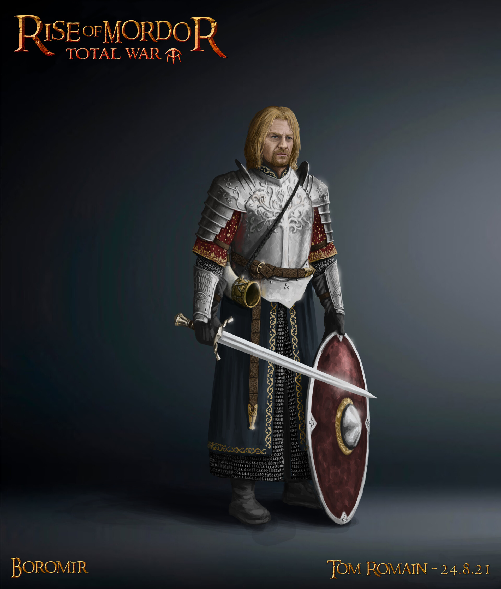 ArtStation - Boromir - Lord of the Rings
