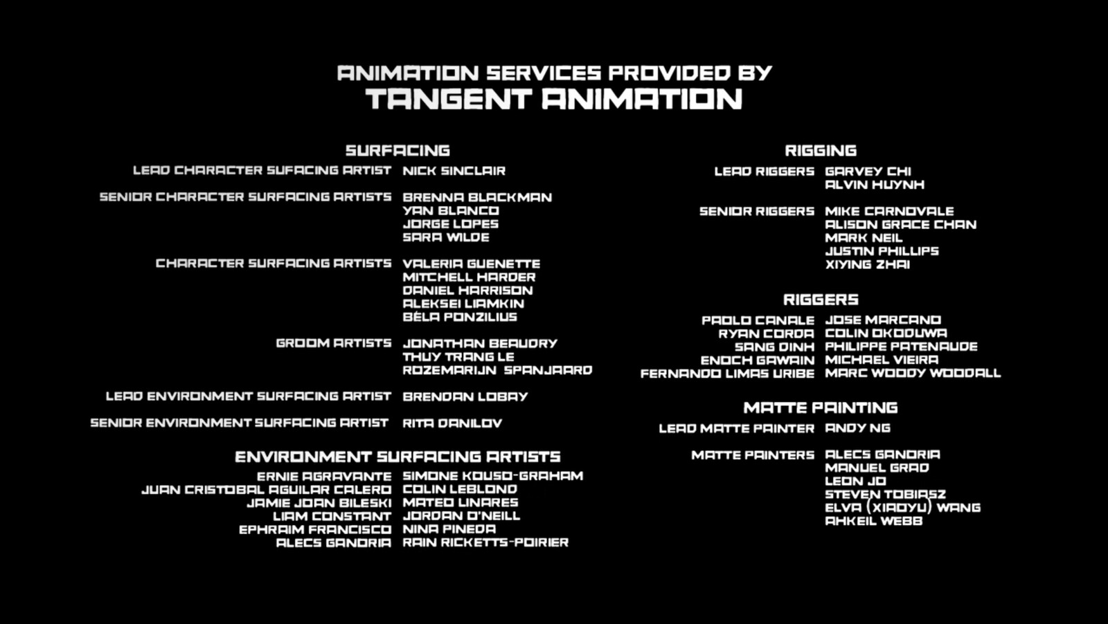 Some of the amazing people that worked on the show, thank you all for this amazing journey!