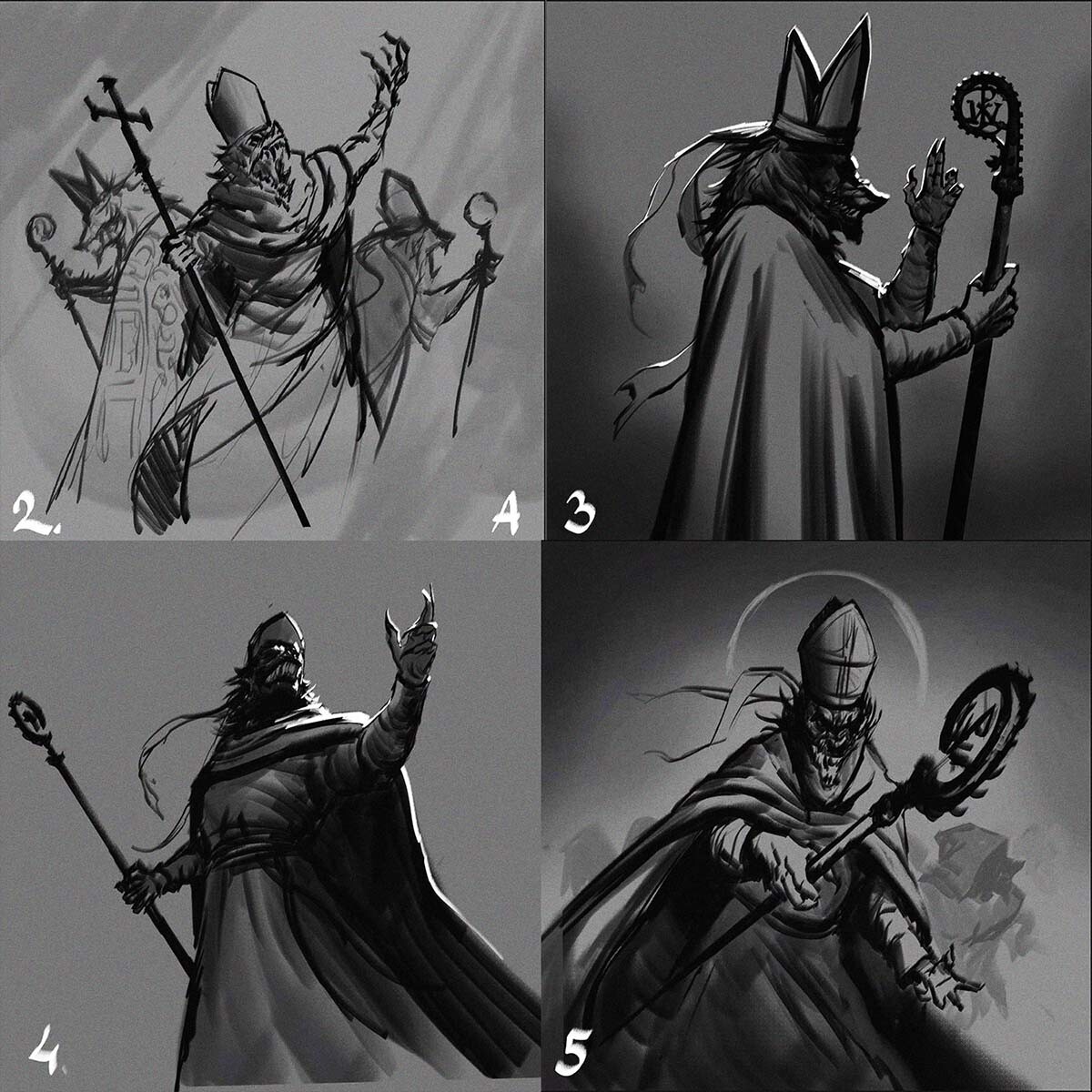 Zsofia Dankova - POWERWOLF - Blood of the Saints Redesign
