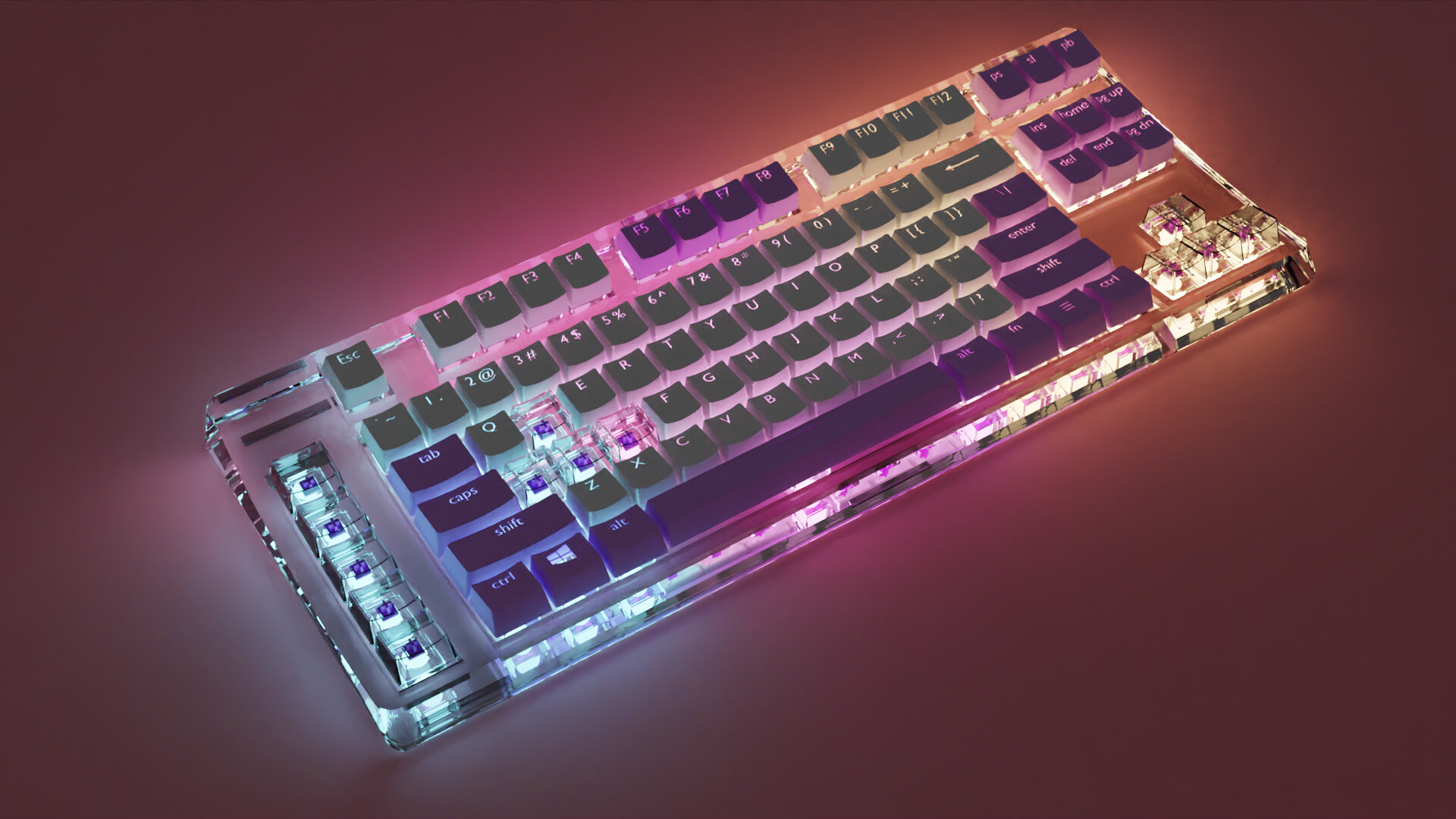 ArtStation - Crystal Keyboard