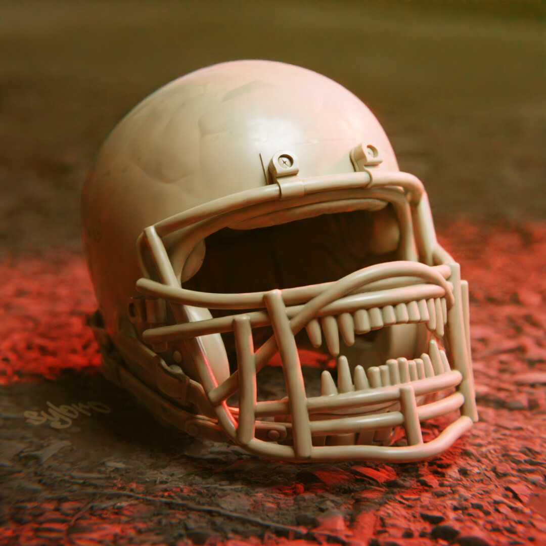 Predator football sale helmet