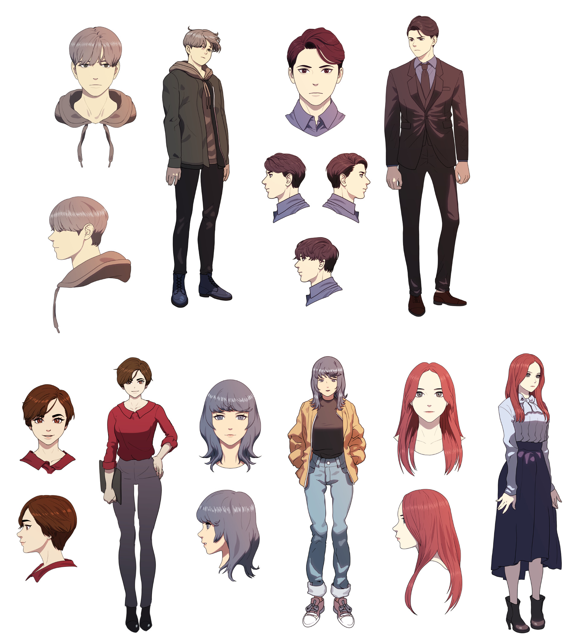 ArtStation - Character sheet