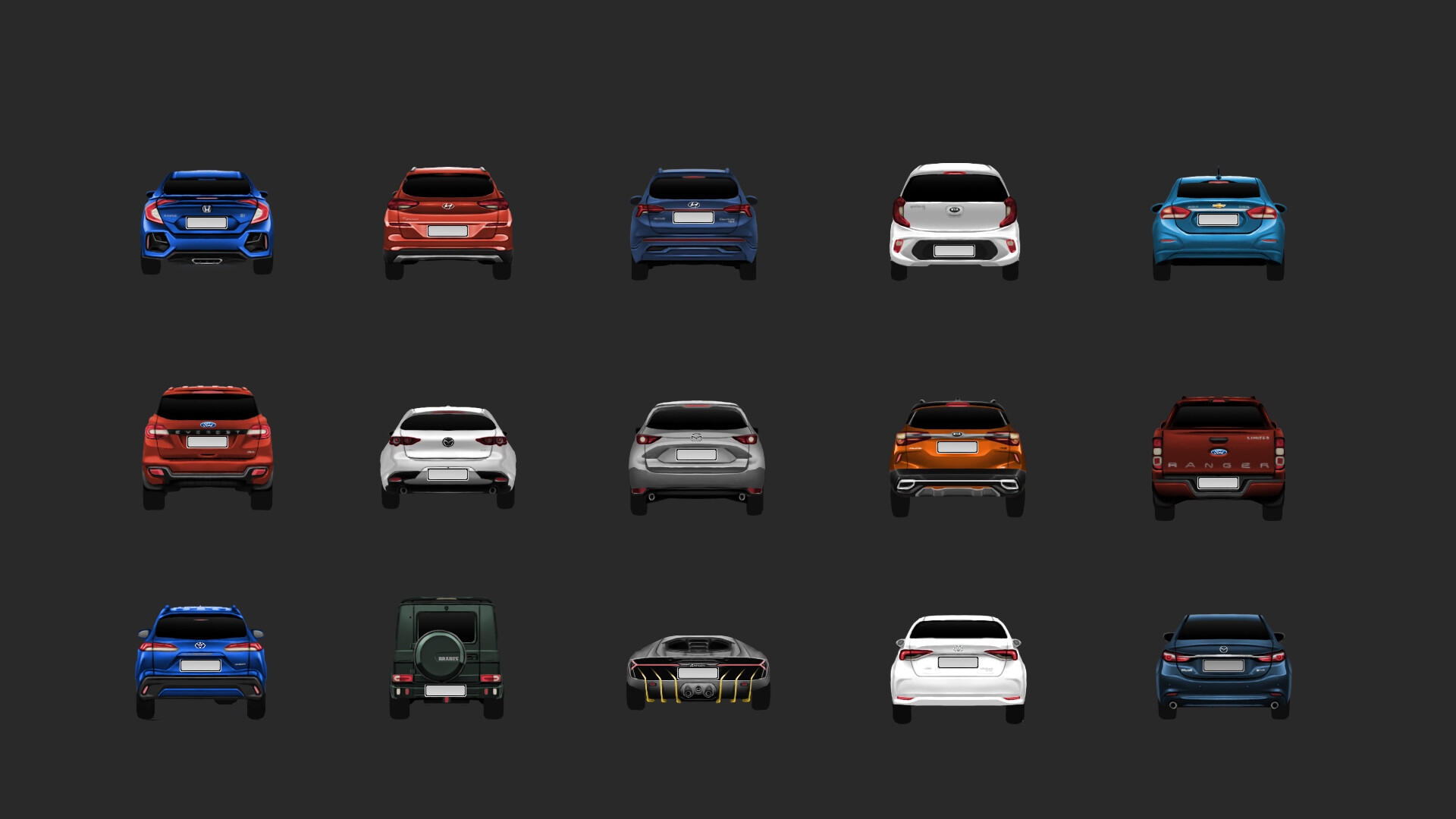 ArtStation - Props for a car game