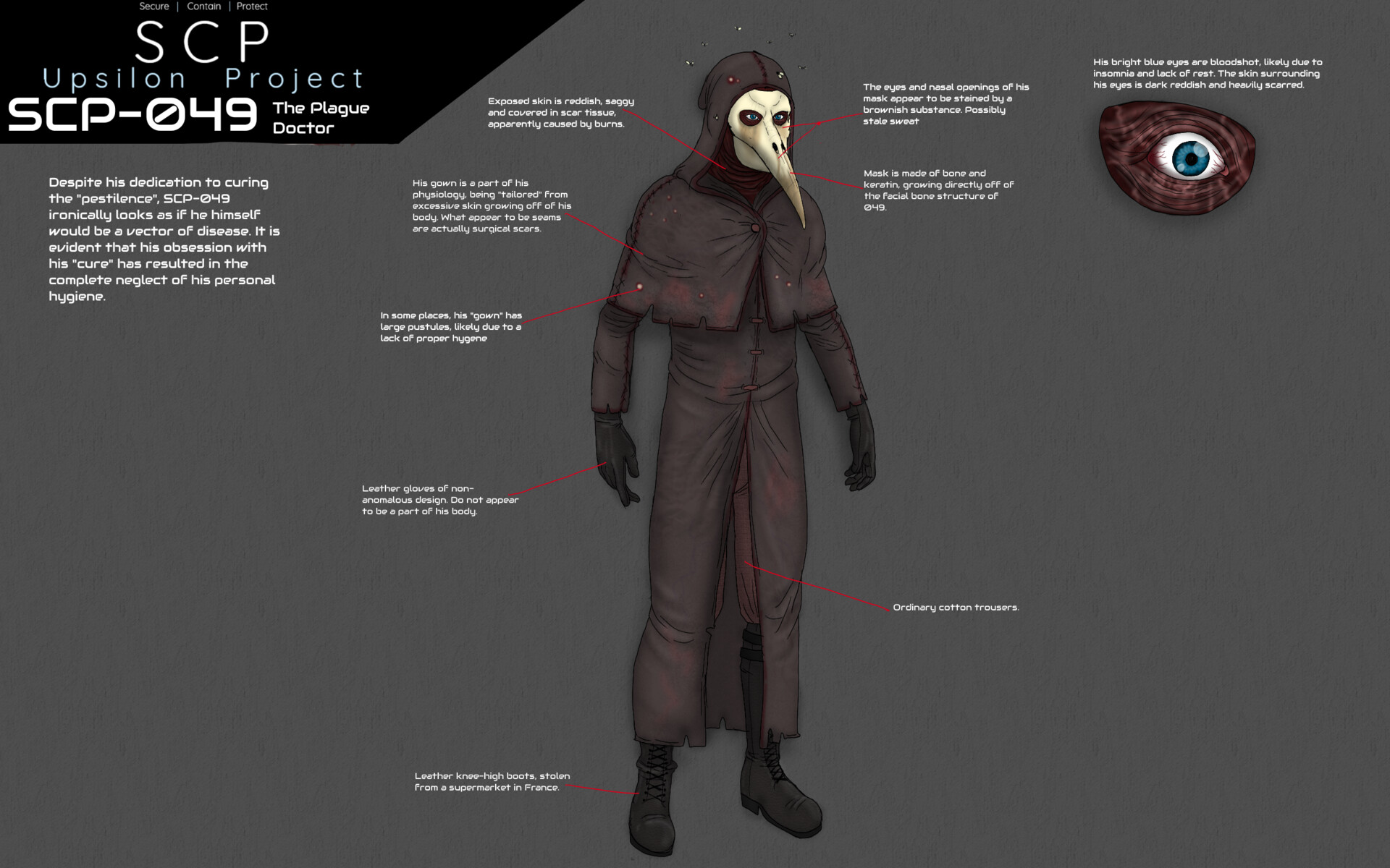Scp-049 “the Plague Doctor”