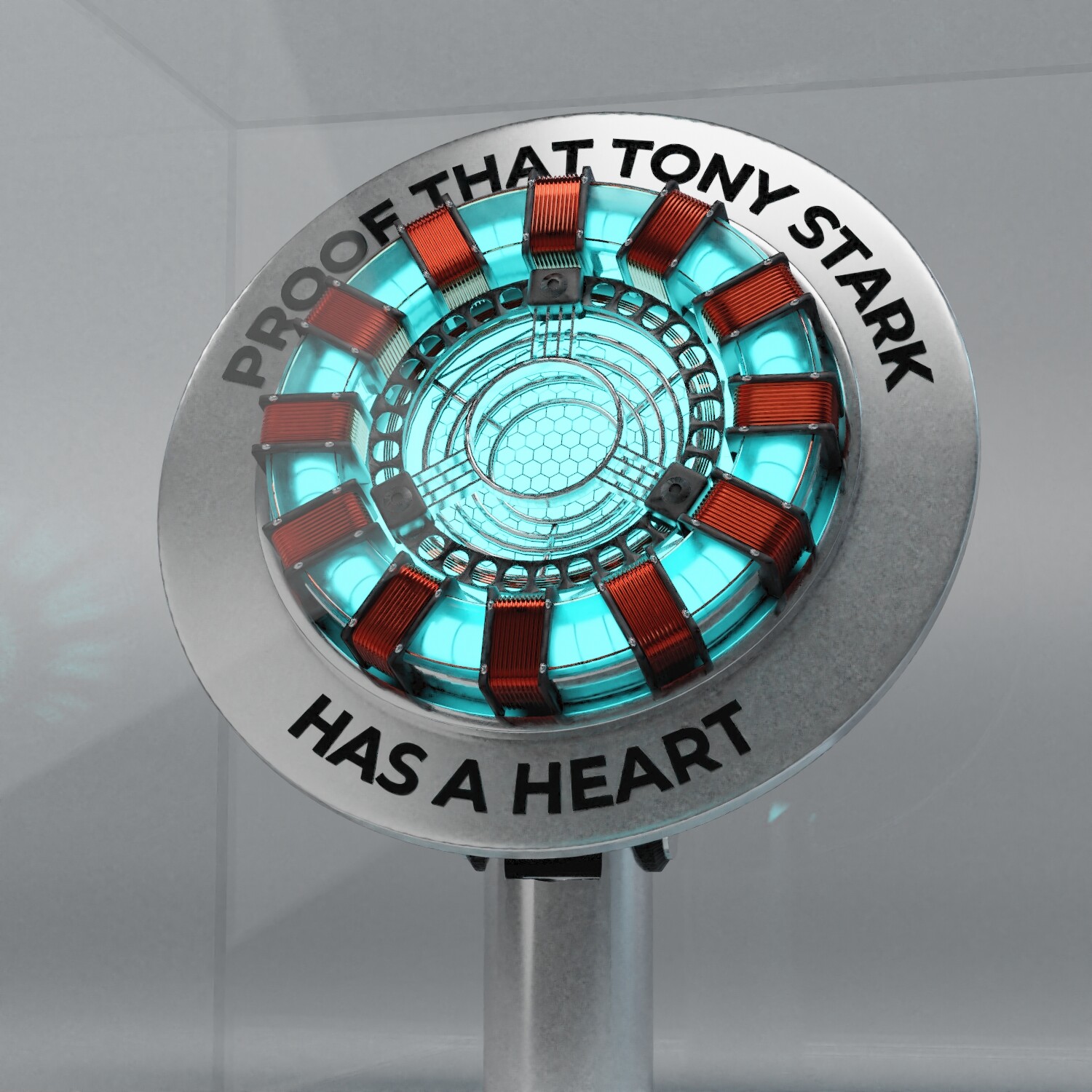 Proof That Tony Stark Has A Heart ArtStation - Proof That Tony Stark Has A Heart (Iron Man)