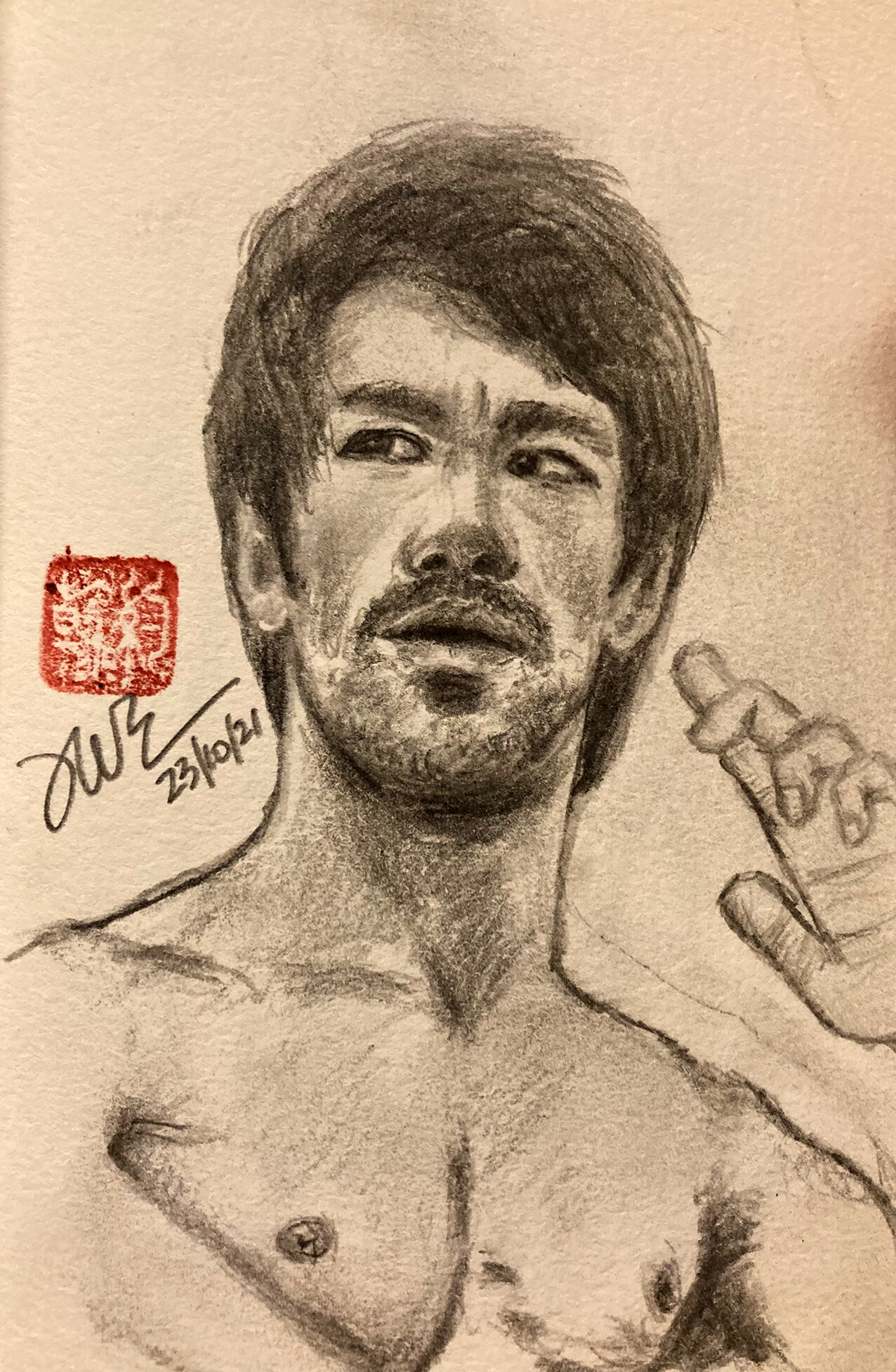 Bruce lee best sale beard
