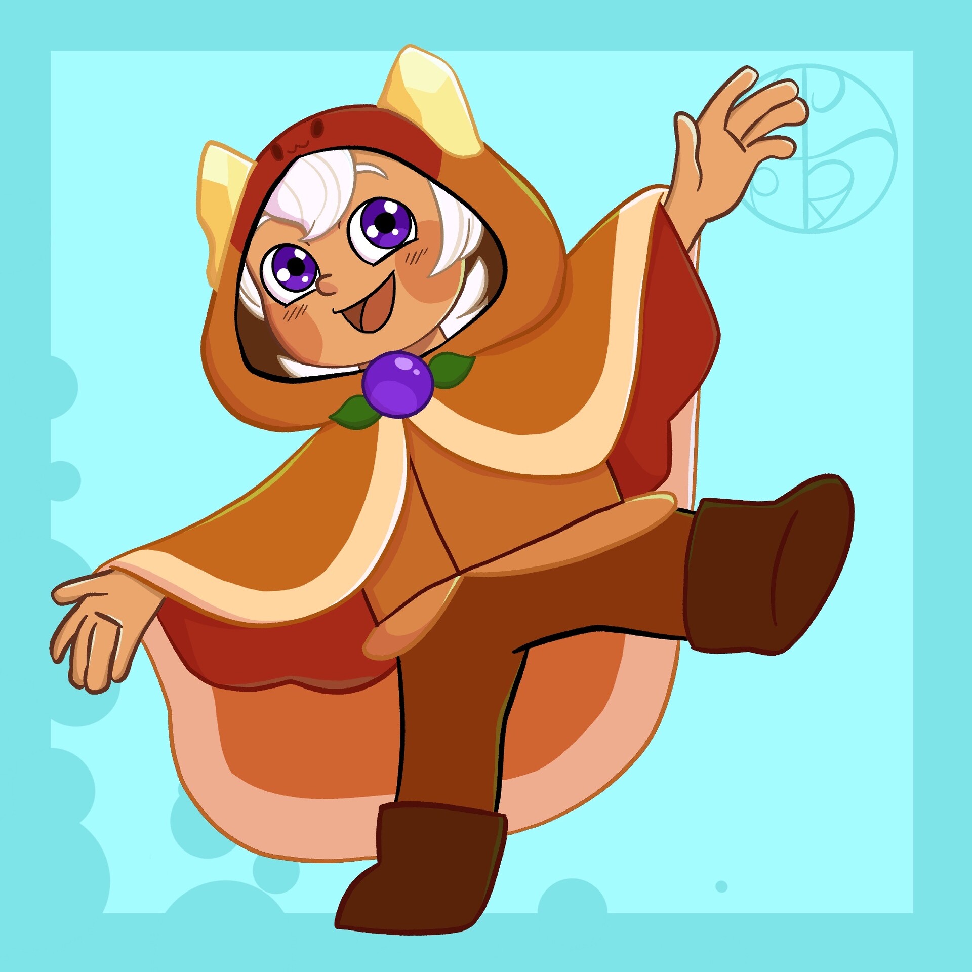 ArtStation Pancake Cookie Fanart Human version