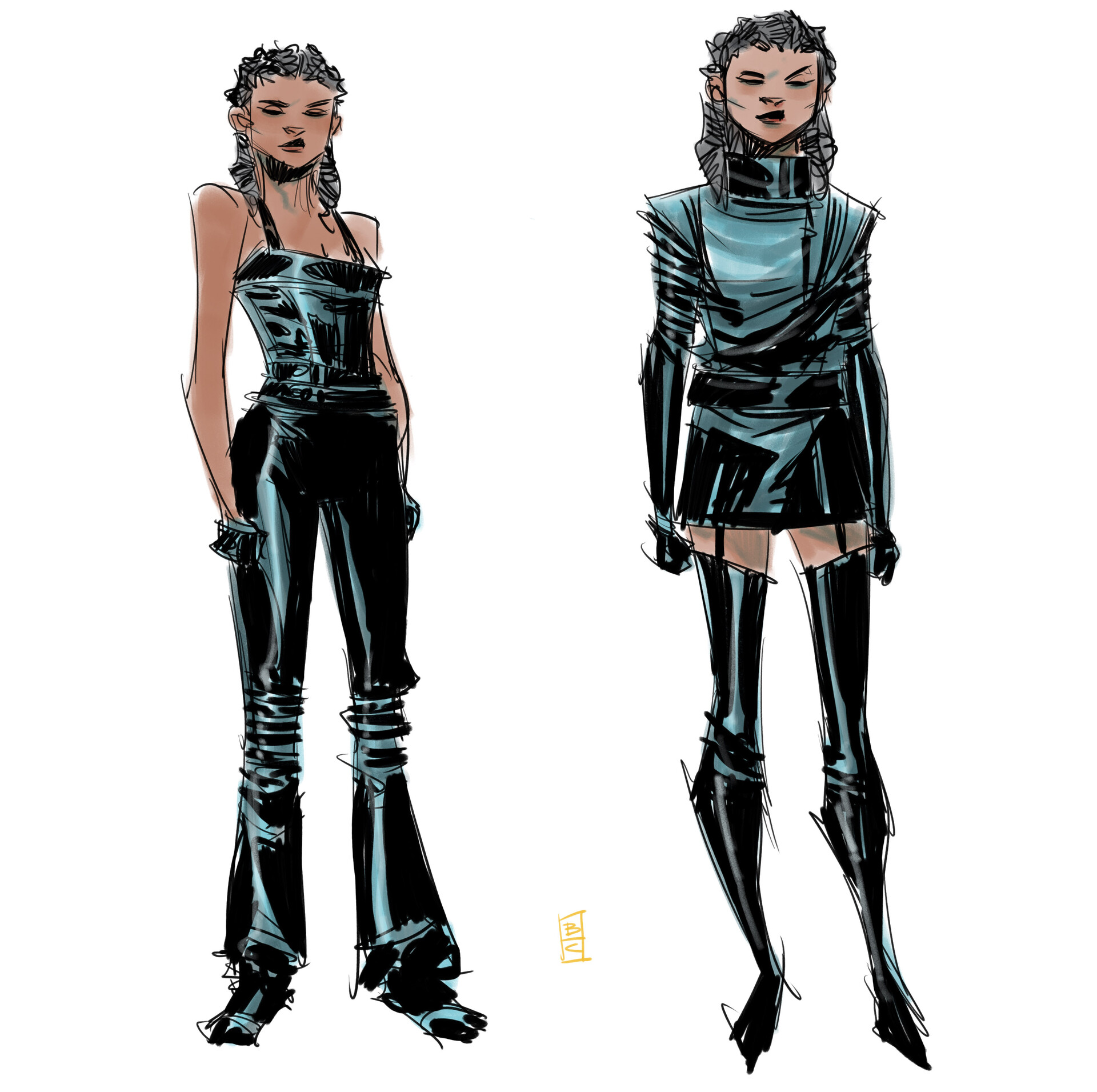 ArtStation Gotham City Garage Natasha Irons