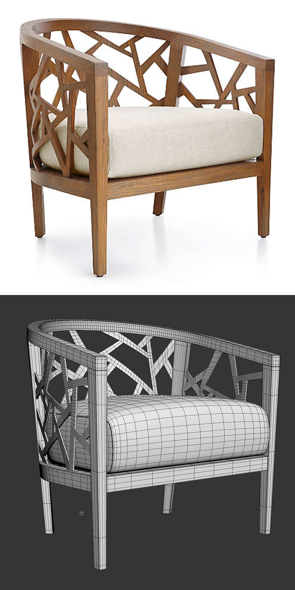 Crate and barrel ankara chair deals