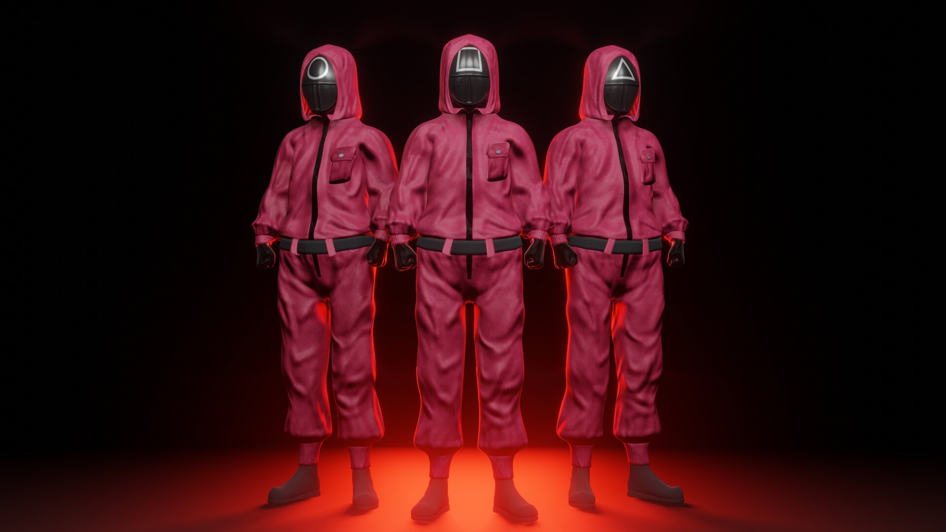 Soldiers Free Dame Pink ArtStation Pink Guards (Squid Game