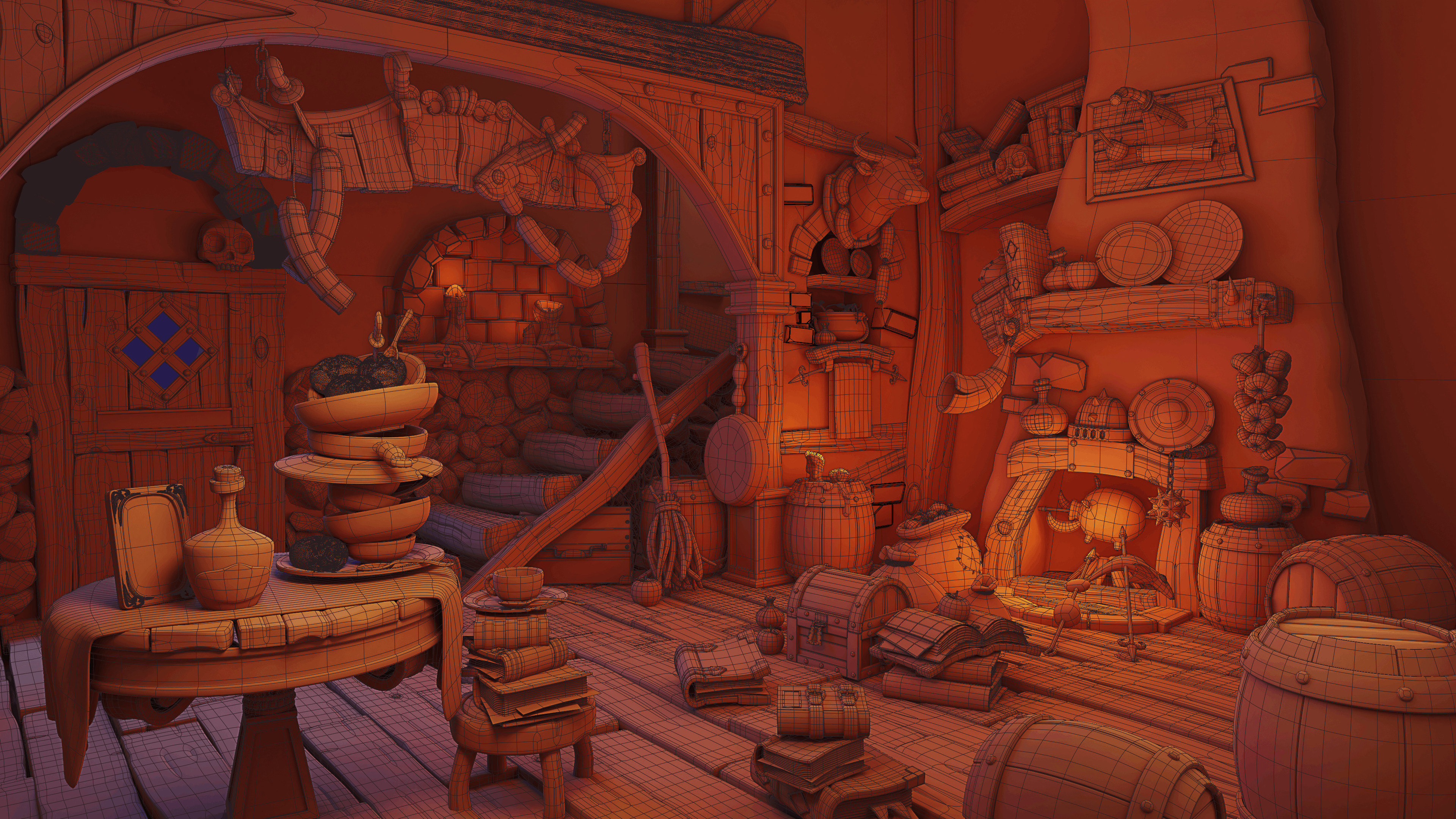 Room Wireframe
