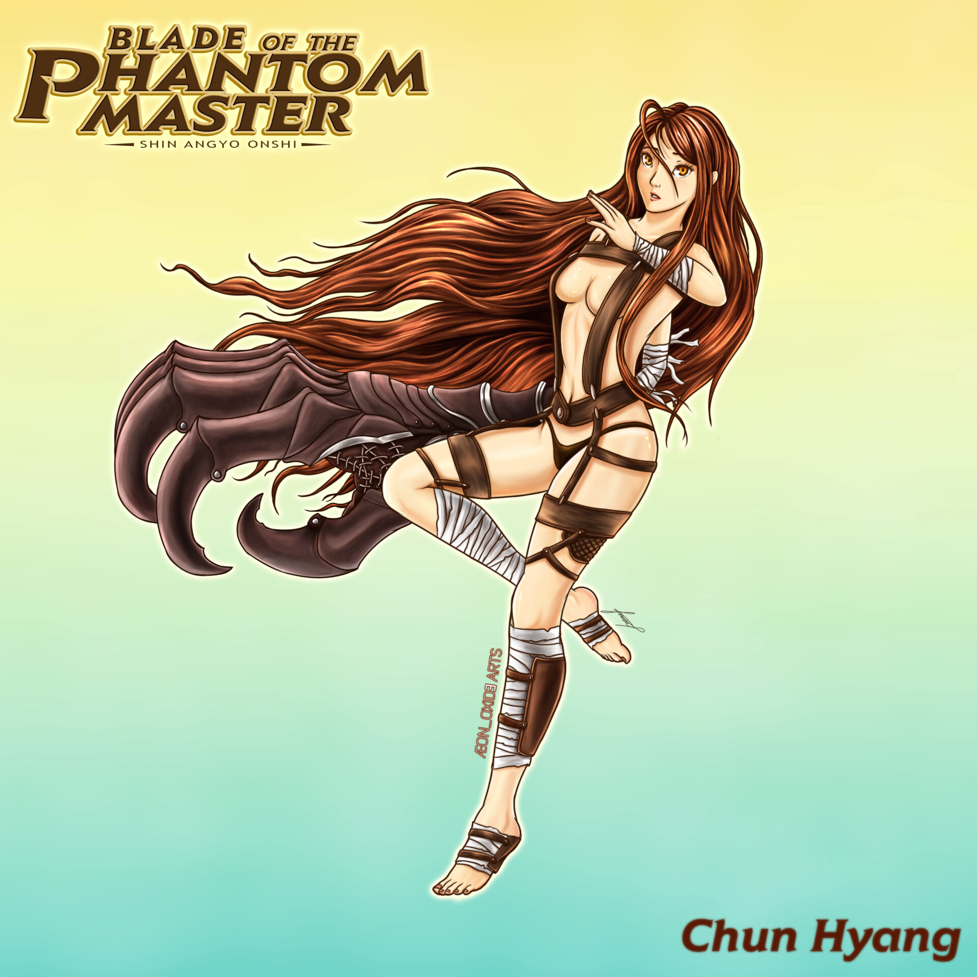 ArtStation - Chun Hyang (Blade of the Phantom Master)