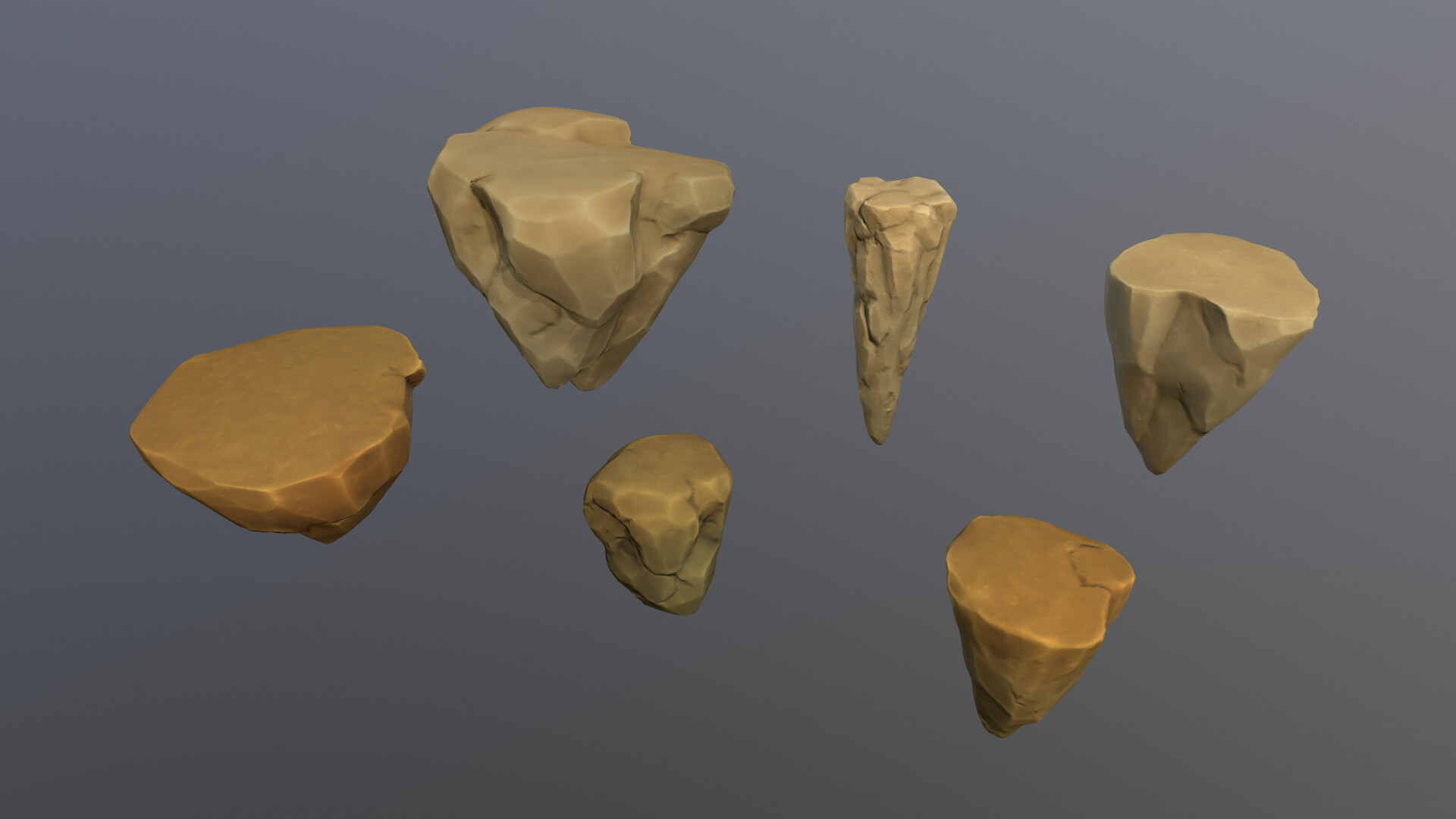 ArtStation - Rock Pieces
