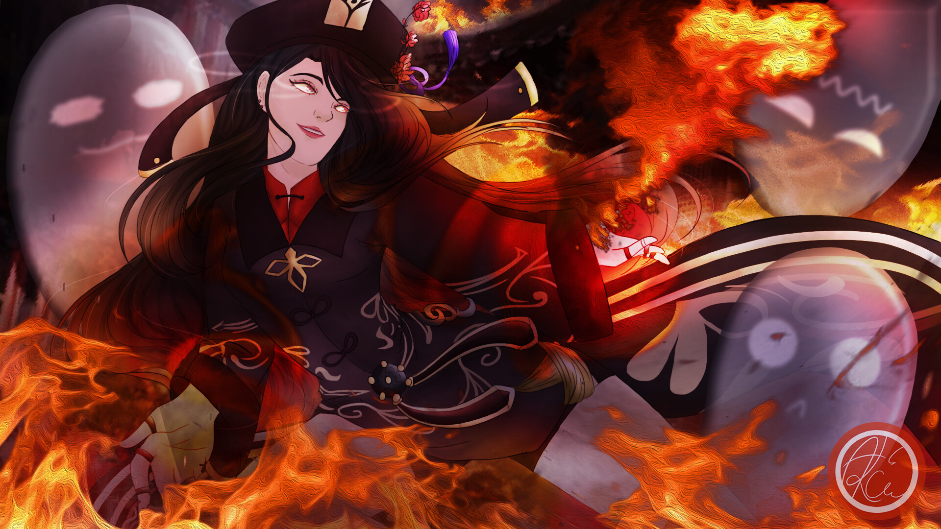 ArtStation A UwU Tober 2021 UNIVERSE X Genshin Impact