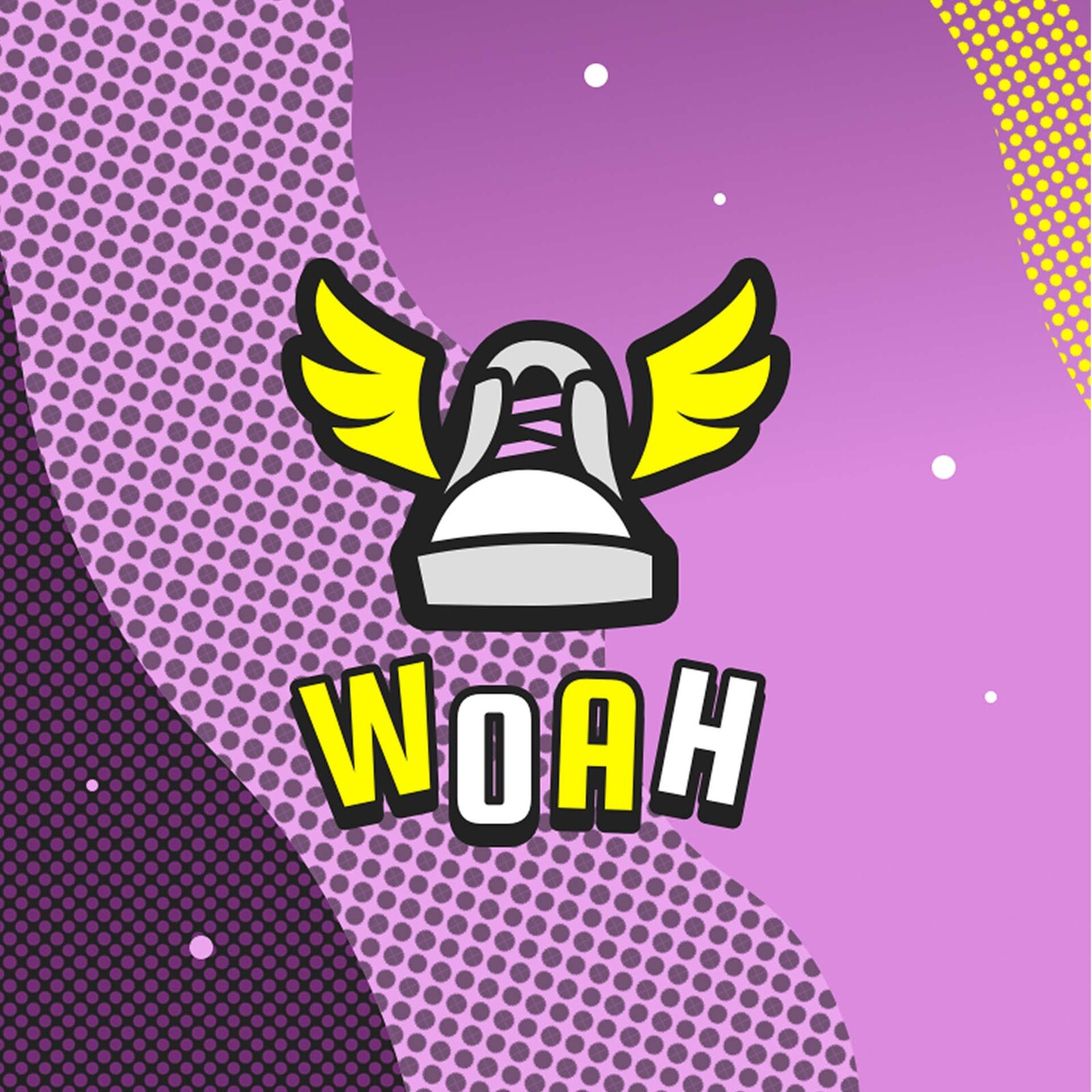 Woah logo on splash screen