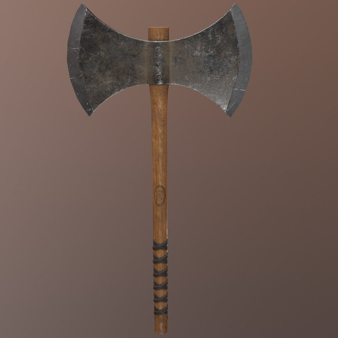 Artstation Double Headed Axe
