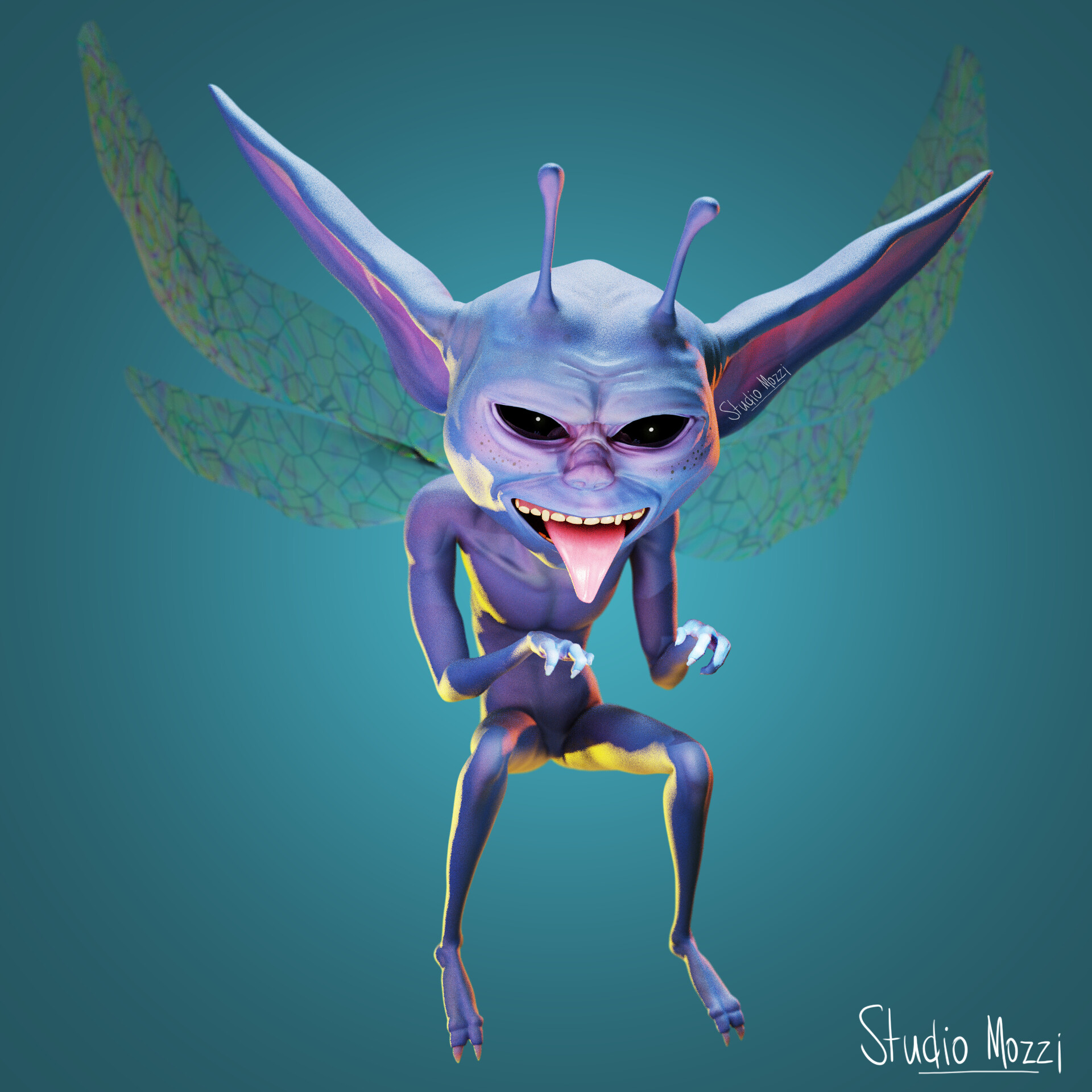 ArtStation Cornish Pixie Stylized (Harry Potter)