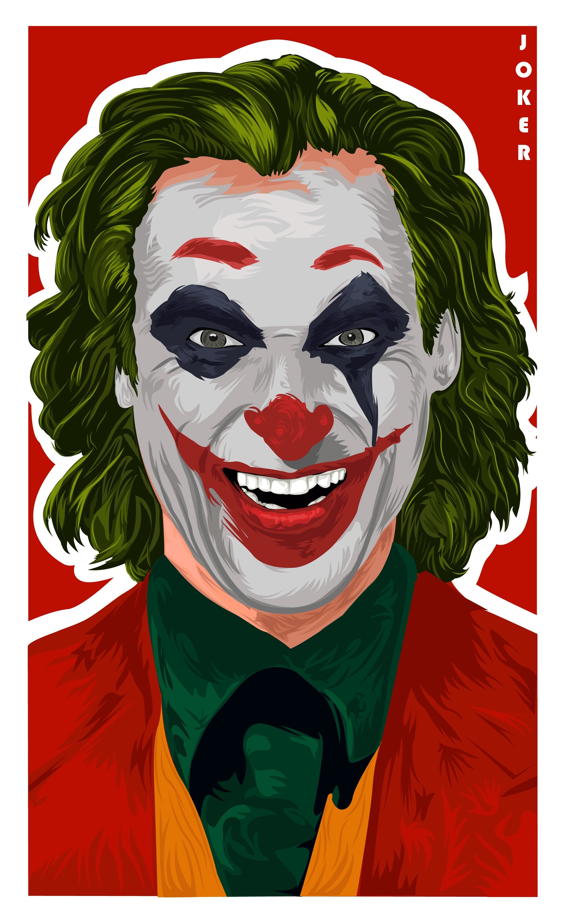 ArtStation - Joker face with smile