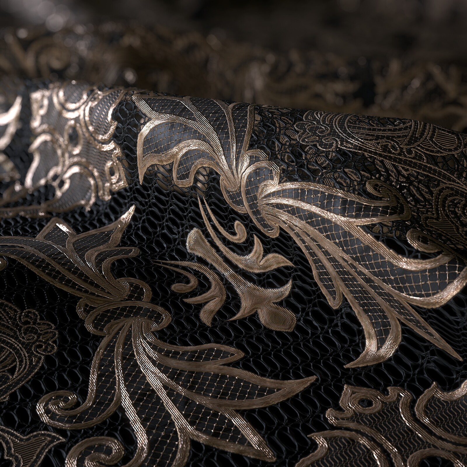 Lace &amp; Embroidery | %100 Procedural | Substance 3D Desigenr