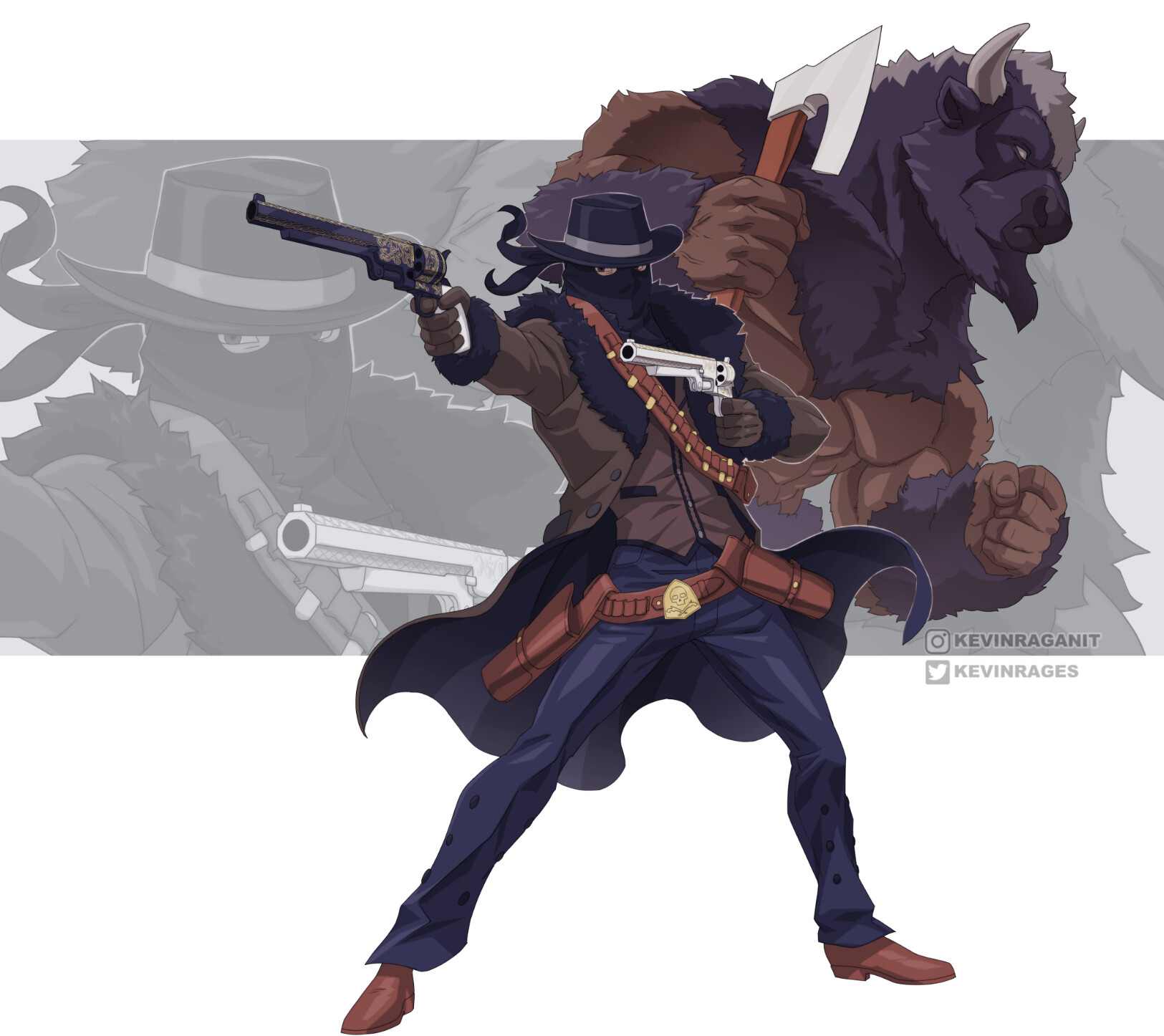Artstation Commission Rdr2 Cowboy Oc
