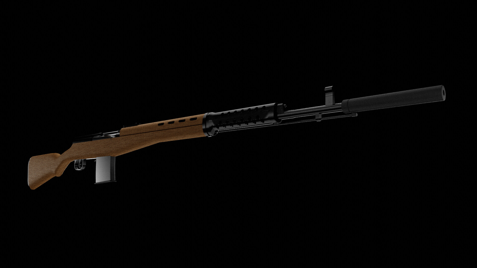 ArtStation - SVT-40 Rifle
